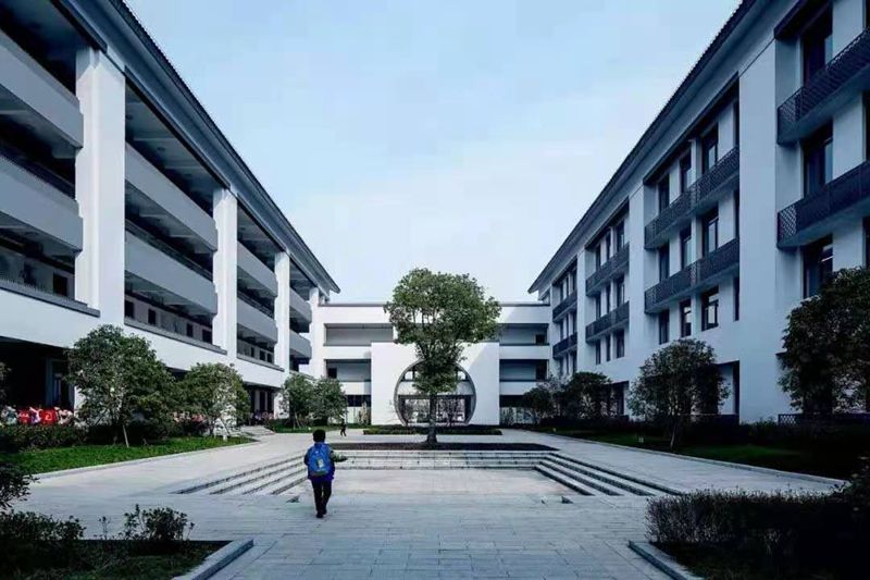 學校該有的樣子,打卡輕鋼網紅基地,“新中式”學校建筑(圖12) 睿婕輕鋼別墅