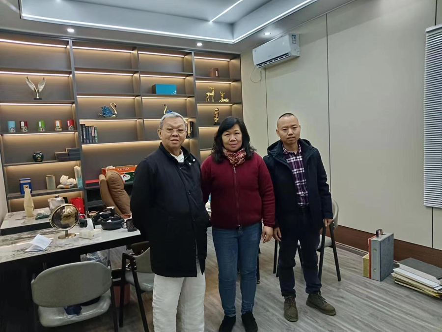 法國華僑代表團(tuán)蒞臨睿婕輕鋼別墅工廠考察，探尋合作機會！
